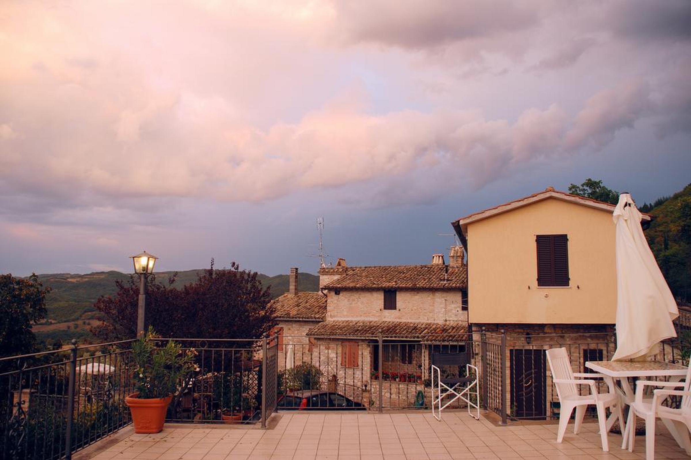 B&B La Terrazza Del Subasio Asyż Zewnętrze zdjęcie